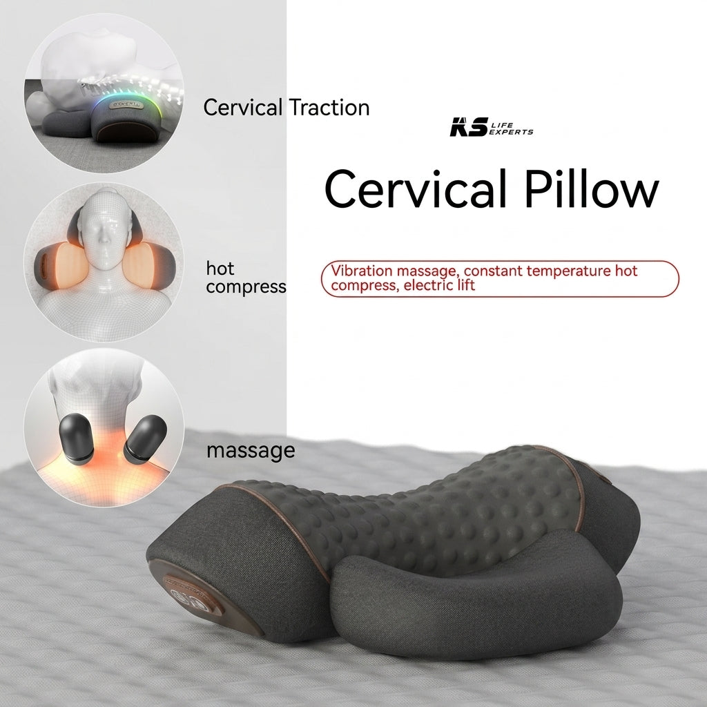 Helvari Cervical Traction Pillow