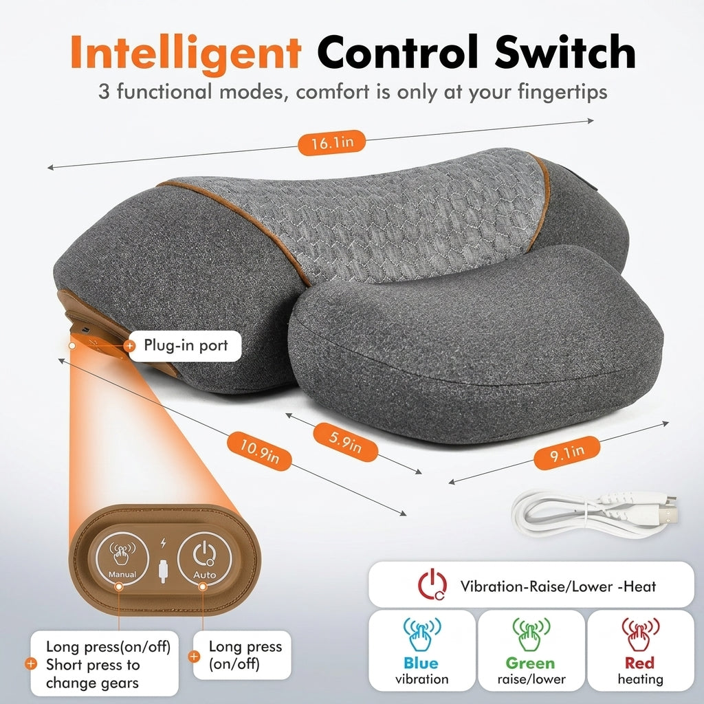 Helvari Cervical Traction Pillow