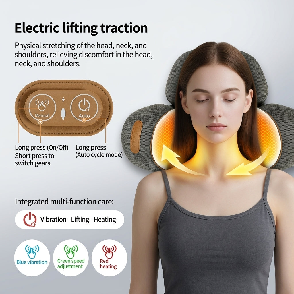 Helvari Cervical Traction Pillow