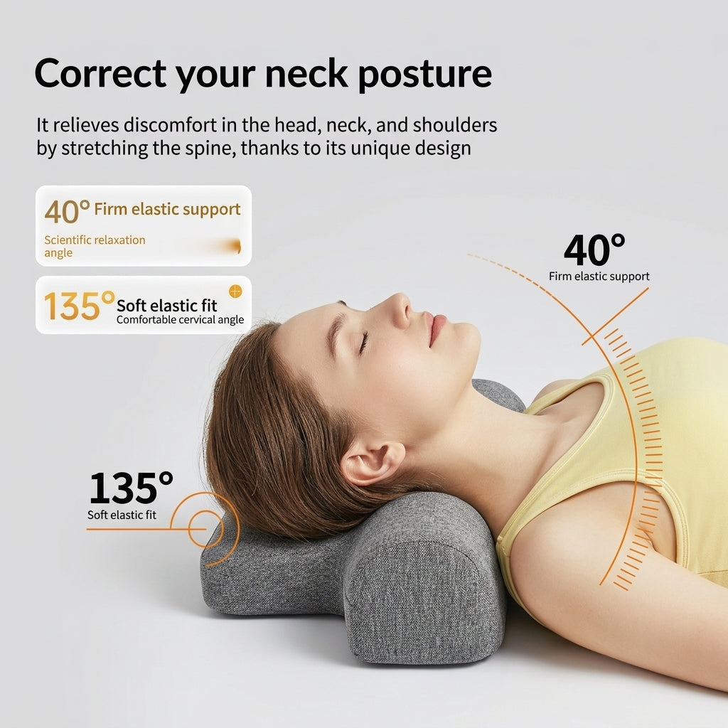 Helvari Cervical Traction Pillow